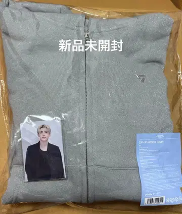 SEVENTEEN NEW ZIP-UP 후디 그레이 M 사이즈