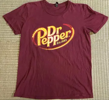 [ 기업계 ] Dr Pepper T셔츠 M사이즈 버건디