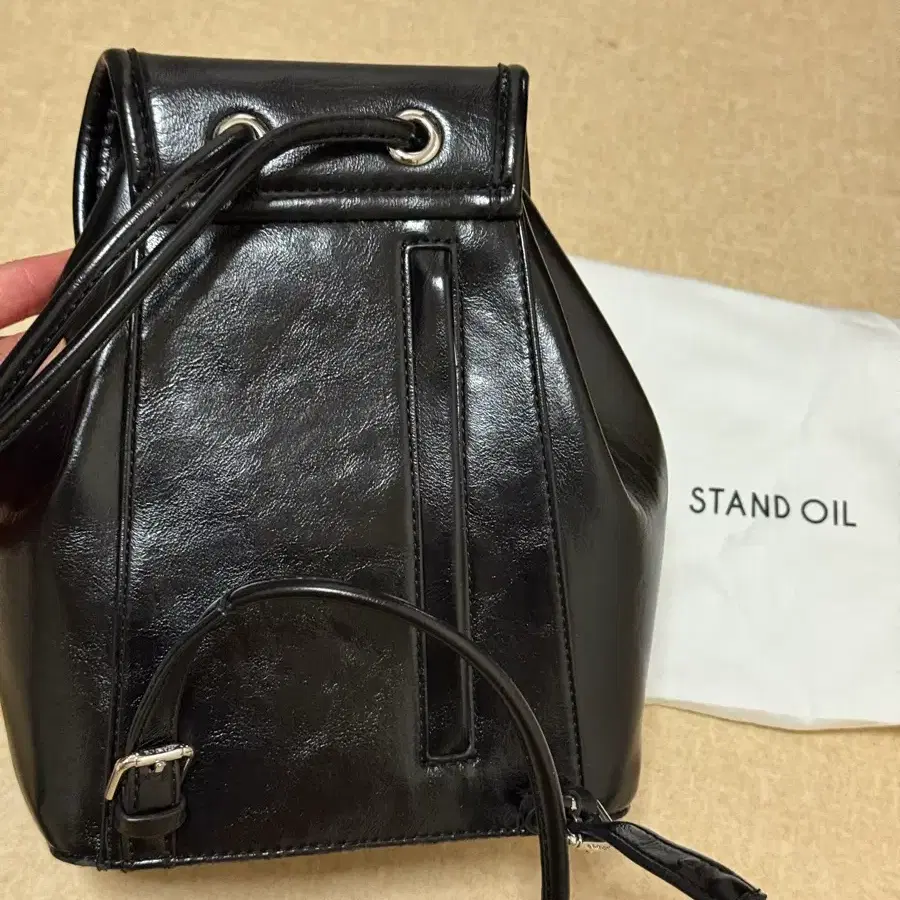 Stand Oil Ditto Backpack Black on Bunjang Global Site.