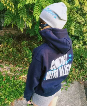 buck0up CONTACT WITH ALIEN 후디