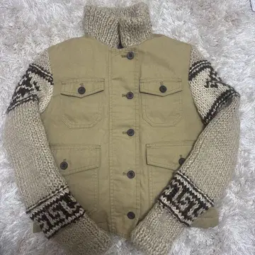 랄프 로렌 다운 자켓 S 숏 기장 다운 80%