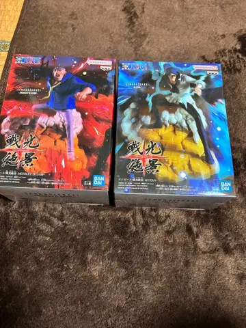 원피스 전광절경 몽키 D 가프 & 쿠잔 2체 세트