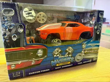 S1363 MUSCLE MACHINES 69 카마로 1:24 오렌지