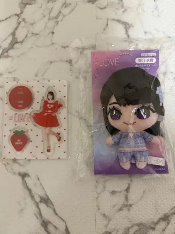 =LOVE 이코러브 노구치 이오리 봉제 인형 마스코트 아크릴 스탠드