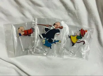 드래곤볼 제일복권 아크릴 스탠드 거북선인 손오반 크리링 세트