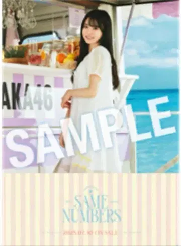 세토구치 신게츠 SAME NUMBERS 포스터 노기자카46