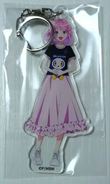 마에바시 위치즈 아카기 유이나 더스파 아크릴 키링