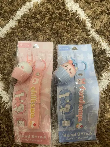 치이카와 3D 마스코트 부착 핸드 스트랩