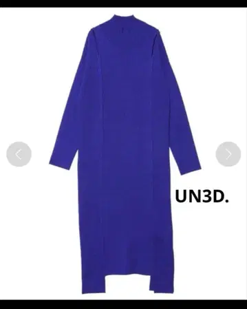 UN3D 숄더 오픈 니트 원피스