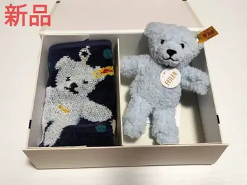 새상품 FEILER 슈타이프 봉제 인형 타월 손수건 한정판 페이러