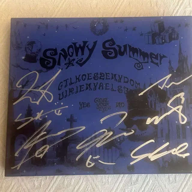 Close Your Eyes (클로즈 유어 아이즈) 친필 싸인앨범