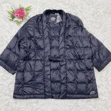 미사용 새상품 OUTDOOR 다운 반텐 홈웨어 릴랙스 블랙