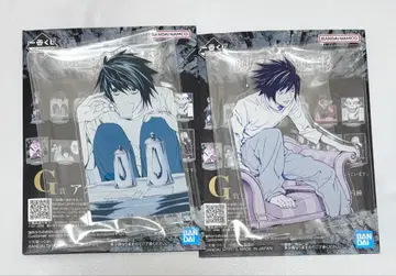 제일복권 데스노트 DEATHNOTE D상 아크릴 스탠드 L 2개 세트