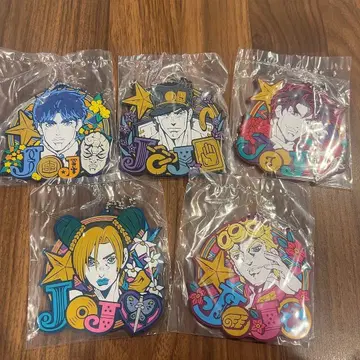 [ 미개봉 ] 제일복권 죠죠의 기묘한 모험 J상 러버참 세미컴프 세트