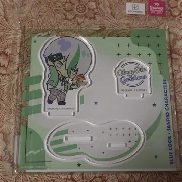 블루 록 산리오 캐릭터 아크릴 스탠드 오토야 에이타