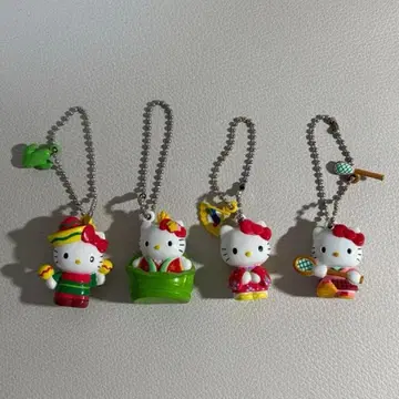헬로키티 볼체인 키링 마스코트 묶음 판매