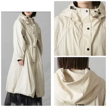 Gready Brilliant AuieF 후드 트렌치코트 롱