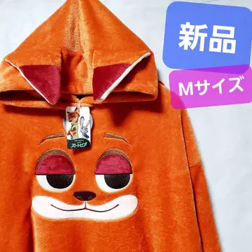 새상품 주토피아 후드티 닉 와일드 코스프레 인형옷 플리스 닉