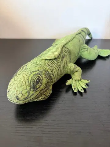 토카게 이구아나 봉제 인형 리얼