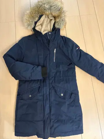 TOMMY JEANS 네이비 자켓 코트 XS