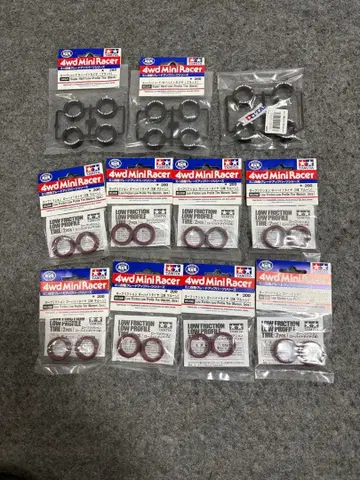 미니 사륜구동 로프릭션 로우하이트 타이어 슈퍼 하드 세트 (일본제 포함)