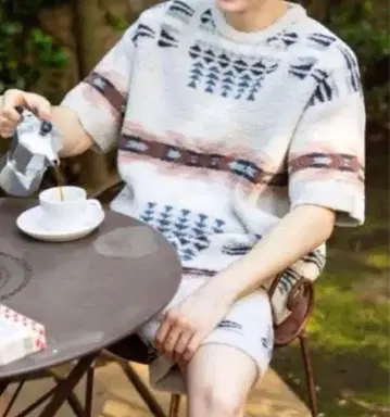 미사용 펜들턴 젤라또피케 콜라보 셋업 룸웨어 세트 L