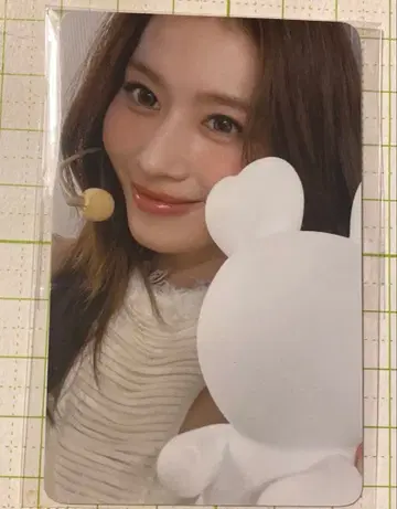 TWICE 실리콘 라이트 트레이딩 카드 사나