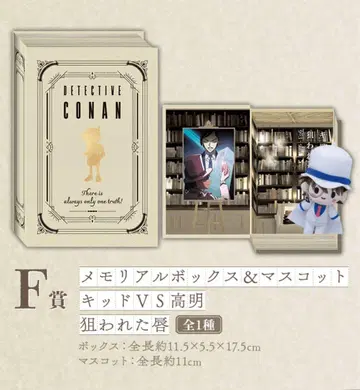 세가 럭키 쿠지 코난 FILE.3 F상 키드 VS 고우메이 노려진 입술