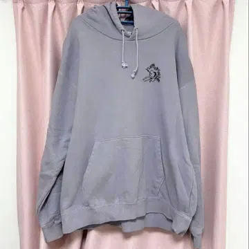 BUBBLES 하트 프린트 후드티 원피스