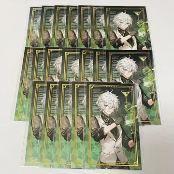 니지산지 무라쿠모 카게츠 금박 카드 애니메이트 카페