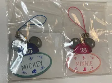 디즈니 25주년 키링 모자 미키 미니