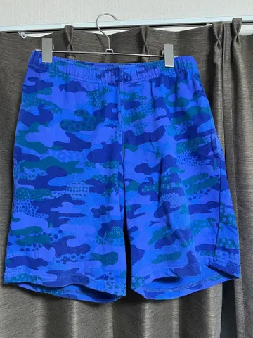 [할인 환영] chums 블루 계열 카모플라쥬 숏팬츠