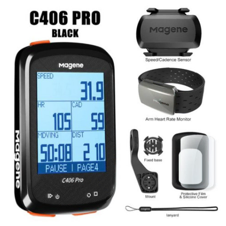 Magene C406 프로 자전거 GPS 네비게이션 컴퓨터 MTB 도로
