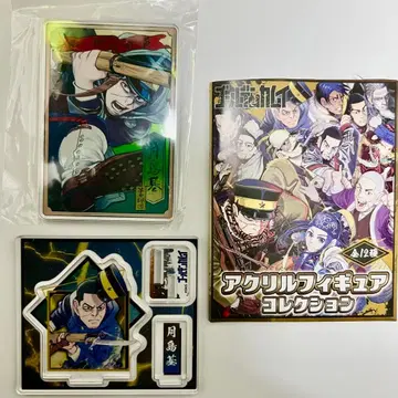 익명 배송 골든 카무이 스탯 카드 아크릴 피규어 츠키시마