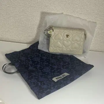 [ 미사용 ] 안나수이 해피니스 프래그먼트 케이스/멀티 케이스 아이보리