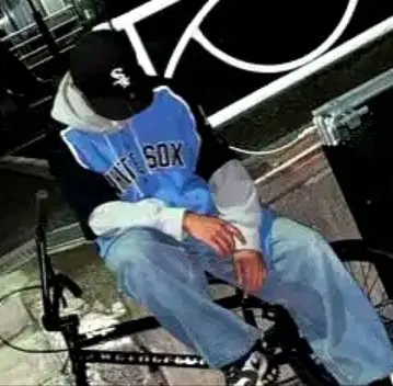 화이트삭스 베이스볼 셔츠 게임 셔츠 초레어 HIPHOP B계