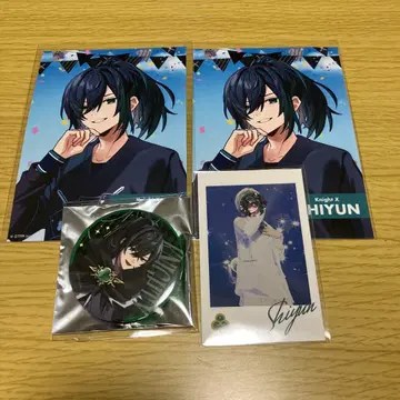시윤 군 캔뱃지 브로마이드 포토 카드 KnightX 기사X