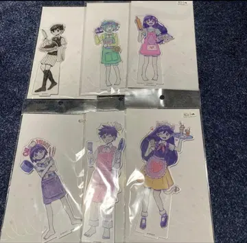 omori cafe 아크릴 스탠드 전 종류 세트