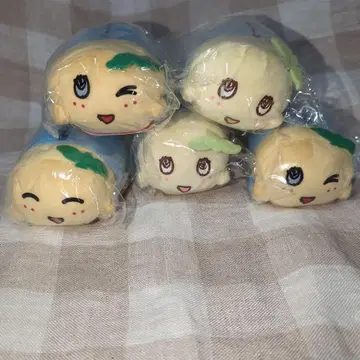 미개봉 새상품 후낫시 롱 쿠션 봉제 인형 5체 세트