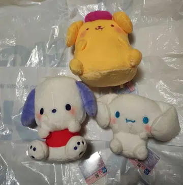 산리오 므규토 BIG 봉제 인형 3종 컴플리트