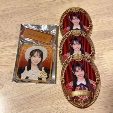 이토 모모카 2연 아크릴 키링 찬스 복권 포함 오리지널 스티커