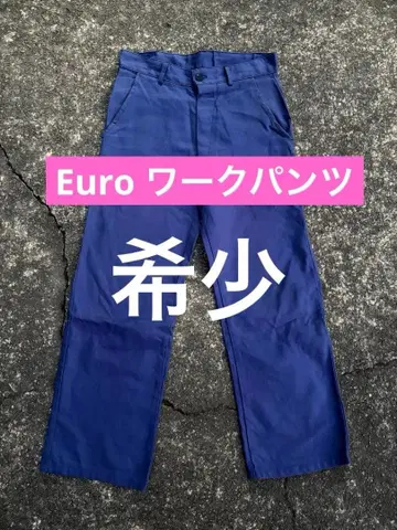 유로 워크 팬츠 프랑스군 독일군 분위기 발군 빈티지 헤링본