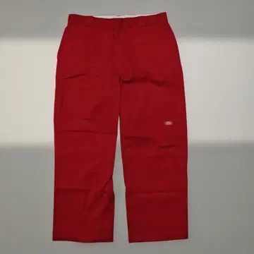 Dickies 워크 팬츠 레드