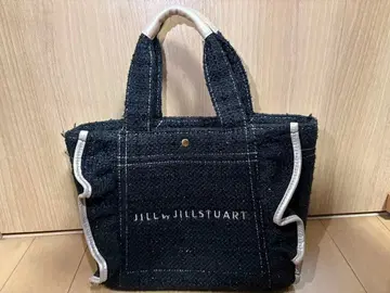JILL by JILLSTUART 프릴 토트 라메 블랙