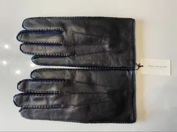 택 포함 새상품 신사 그로브 블랙 드리스반노튼 가죽 장갑 2
