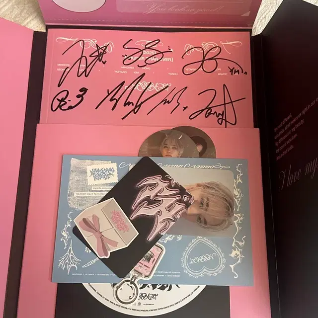 뉴비트 (NEW BEAT) 친필 싸인앨범