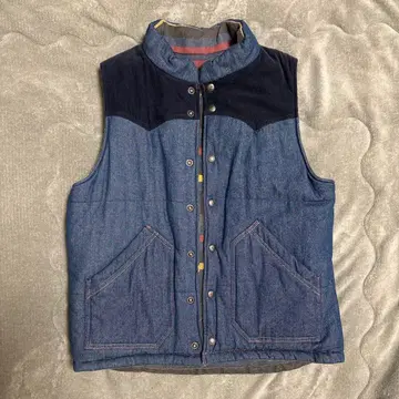 리버서블 베스트 데님/네이비