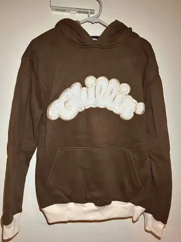 Chillin' 브라운 후드티 M