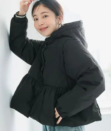 coca / 개더 충전솜 아우터