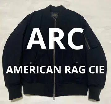 새상품급 ARC AMERICAN RAG CIE 멜톤 울 MA-1